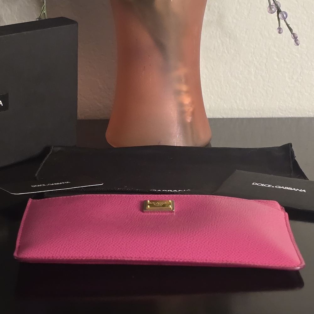 Dolce and Gabbana Large Dauphine calfskin card holder wallet - Picture 7 of 12